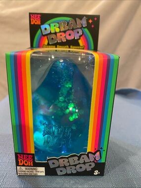 Nee Doh Dream Drop – Blue Viral Senosory squish toy NeeDoh NEW Sealed Authentic